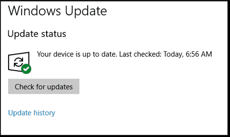 windows 10 update virus